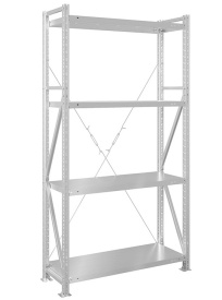 Стеллаж MS U 2000x1200x400 (4 полки)